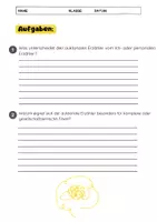 Vorschau - Arbeitsblätter - Auktorialer Erzähler – allwissend - Seite 3