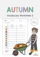 Vorschau - Arbeitsblätter - Autumn: Vocabulary Worksheet 3 (Englisch) - Deckblatt