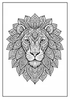 Vorschau - Mal- und Bastelvorlagen - Tier-Mandalas - Seite 3