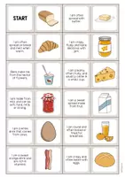 Vorschau - Stationenlernen - Breakfast: Reading Domino (Englisch) - Seite 2