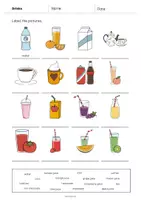 Vorschau - Arbeitsblätter - Drinks: Vocabulary Worksheet 1 (Englisch) - Seite 3