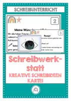Vorschau - Stundenentwürfe - Kreative Schreibwerkstatt - Deckblatt