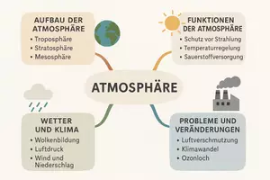 Vorschau - Arbeitsblätter - Arbeitsblatt zum Thema "Atmosphäre" + Onlineübung & MP3 + Mindmap + Infografik - Seite 3