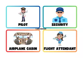 Vorschau - Bildkarten - Flughafen-Flashcards! Englisch. - Seite 2