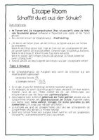 Vorschau - Arbeitsblätter - Escape Room Sommer Schule Edu BreakOut 3-6 DaZ - Seite 2
