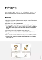 Vorschau - Spiele - Pets: Don’t say it! (Englisch) - Seite 1