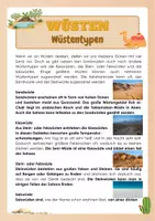 Vorschau - Arbeitsblätter - Wüsten - Wüstentypen - Seite 3