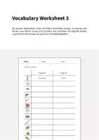 Vorschau - Arbeitsblätter - Spring: Vocabulary Worksheet 3 (Englisch) - Seite 1