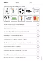 Vorschau - Arbeitsblätter - Football (soccer): What am I? - Worksheet (Englisch) - Seite 2