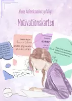 Vorschau - Bildkarten - 30 Mutmachkarten (z.B. für Prüfungen, Schulstart) - Deckblatt