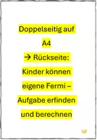 Vorschau - Arbeitsblätter - Materialpaket Fermi - Aufgabe Fußballschuhe - Seite 1