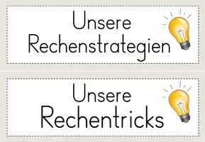 Vorschau - Mal- und Bastelvorlagen - Rechenstrategien Klasse 1 - Plakate im ZR 20 - Seite 2