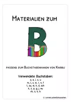 Vorschau - Arbeitsblätter - Buchstabenerarbeitung B - Lautschulung, Lesen, Schreiben, Spiele - in deutscher Fibelschrift - Seite 2