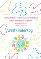Vorschau - Anderer Materialtyp - Weltkindertag - Affirmation - Deckblatt