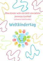 Vorschau - Anderer Materialtyp - Weltkindertag - Affirmation - Seite 1