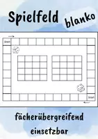 Vorschau - Arbeitsblätter - Spielfeld blanko - fächer- und klassenübergreifendes Üben - Deckblatt