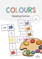 Vorschau - Stationenlernen - Colours: Reading Domino (Englisch) - Deckblatt
