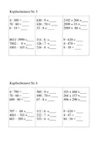 Vorschau - Test - 8 Kopfrechentests ab Klasse 4 (Rechenstrategien) - Seite 2