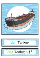 Vorschau - Bildkarten - Bildkarten "Fahrzeuge auf dem Wasser" DaZ / DaF / Deutsch - Seite 3