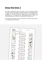 Vorschau - Arbeitsblätter - Arctic and Antarctic: Draw the lines 1 (Englisch) - Seite 1