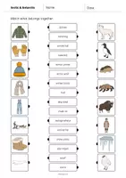Vorschau - Arbeitsblätter - Arctic and Antarctic: Draw the lines 1 (Englisch) - Seite 3