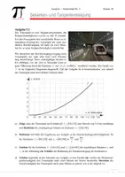 Vorschau - Stundenentwürfe - Sekanten- und Tangentensteigung - Unterrichtsreihe Analysis Klasse 10 - Einheit 5 - Deckblatt