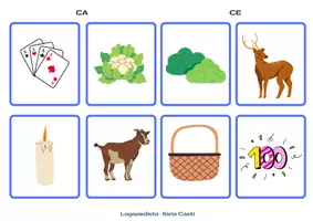 anteprima - Esercizi - Flash Cards Metafonologiche- Ilaria Casti - Pagina 3
