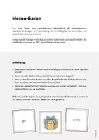 Vorschau - Spiele - Party: Memo Game (Englisch) - Seite 1
