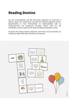 Vorschau - Stationenlernen - Party: Reading Domino (Englisch) - Seite 1