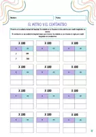 Vista previa - Unidades / Secuencias / Situaciones de Aprendizaje - 📏 El metro y el centímetro 📏 - Portada