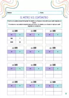 Vista previa - Unidades / Secuencias / Situaciones de Aprendizaje - 📏 El metro y el centímetro 📏 - página 1