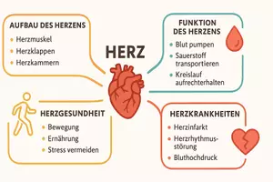 Vorschau - Arbeitsblätter - Arbeitsblatt "Herz" + Onlineübung & MP3 + Mindmap + Infografik - Seite 3