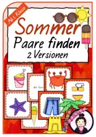Vorschau - Spiele - Paare finden SOMMER - Deckblatt