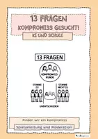 Vorschau - Spiele - 13 Fragen - KI und Schule - Deckblatt