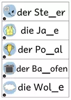 Vorschau - Fördermaterial/Inklusion - Tafelkarten | ck oder k ? - Seite 3