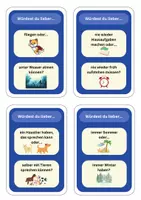 Vorschau - Spiele - Würdest du lieber - Karten - Deutsch - Argumentieren - Deckblatt