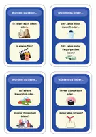 Vorschau - Spiele - Würdest du lieber - Karten - Deutsch - Argumentieren - Seite 2