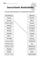 Vorschau - Arbeitsblätter - Arbeitsblätter BUNDESLÄNDER Deutschland Erdkunde/Sachkunde - Seite 3