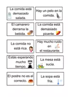 Vorschau - Spiele - calentamiento: problemas en el restaurante - Seite 1