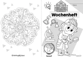 Vorschau - Arbeitsblätter - Wochenheft 25 (Freiarbeitsmaterial) - Seite 1