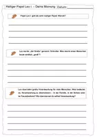 Vorschau - Arbeitsblätter - Heiliger Papst Leo I. der Große (4 Arbeitsblätter mit Lösung) - Seite 1