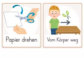 Vorschau - Präsentationen/Tafelbilder - Scherenregeln für den Kunstunterricht - Seite 2