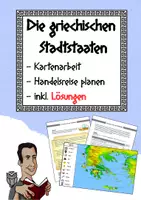 Vorschau - Stundenentwürfe - Großes Materialpaket zum "Antiken Griechenland" - Seite 1