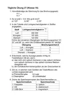 Vorschau - Arbeitsblätter - Physik Optik tägliche Übung Prüfungsvorbereitung Arbeitsblatt mit Lösung - Deckblatt