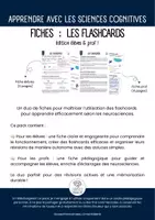 Aperçu - Fiches - Utiliser les Flashcards pour mieux mémoriser - par Coach ton cerveau - Page de couverture