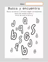 Vista previa - Hojas de trabajo - Divertirse aprendiendo, atención y vocabulario - página 2
