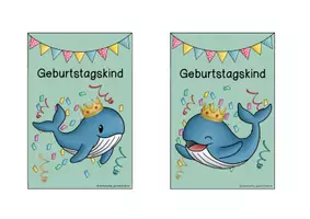 Vorschau - Bildkarten - Walklasse - Geburtstagsschilder / Geburtstagsaufsteller - Seite 3