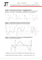 Vorschau - Stundenentwürfe - Vorzeichenwechselkriterium und grafisches Differenzieren– Unterrichtsreihe Analysis Klasse 10 - Einheit 7 - Seite 2