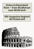 Vorschau - Arbeitsblätter - Mit Augustus beginnt die Kaiserzeit - Deckblatt