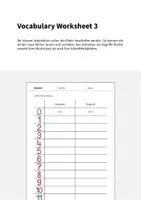 Vorschau - Arbeitsblätter - Numbers: Vocabulary Worksheet 3 (Englisch) - Seite 1